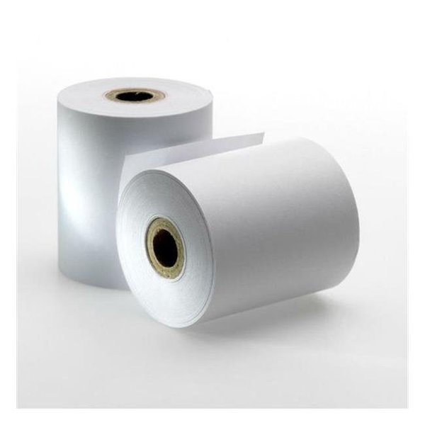 Adorable Supply Corp Adorable Supply B300150PA 1-Ply White Bond Paper Rolls 3 in x 150 ft B300150PA